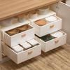 Drawer-Style Cabinet Rack: Pull-Out Basket for Spices and Bowls
