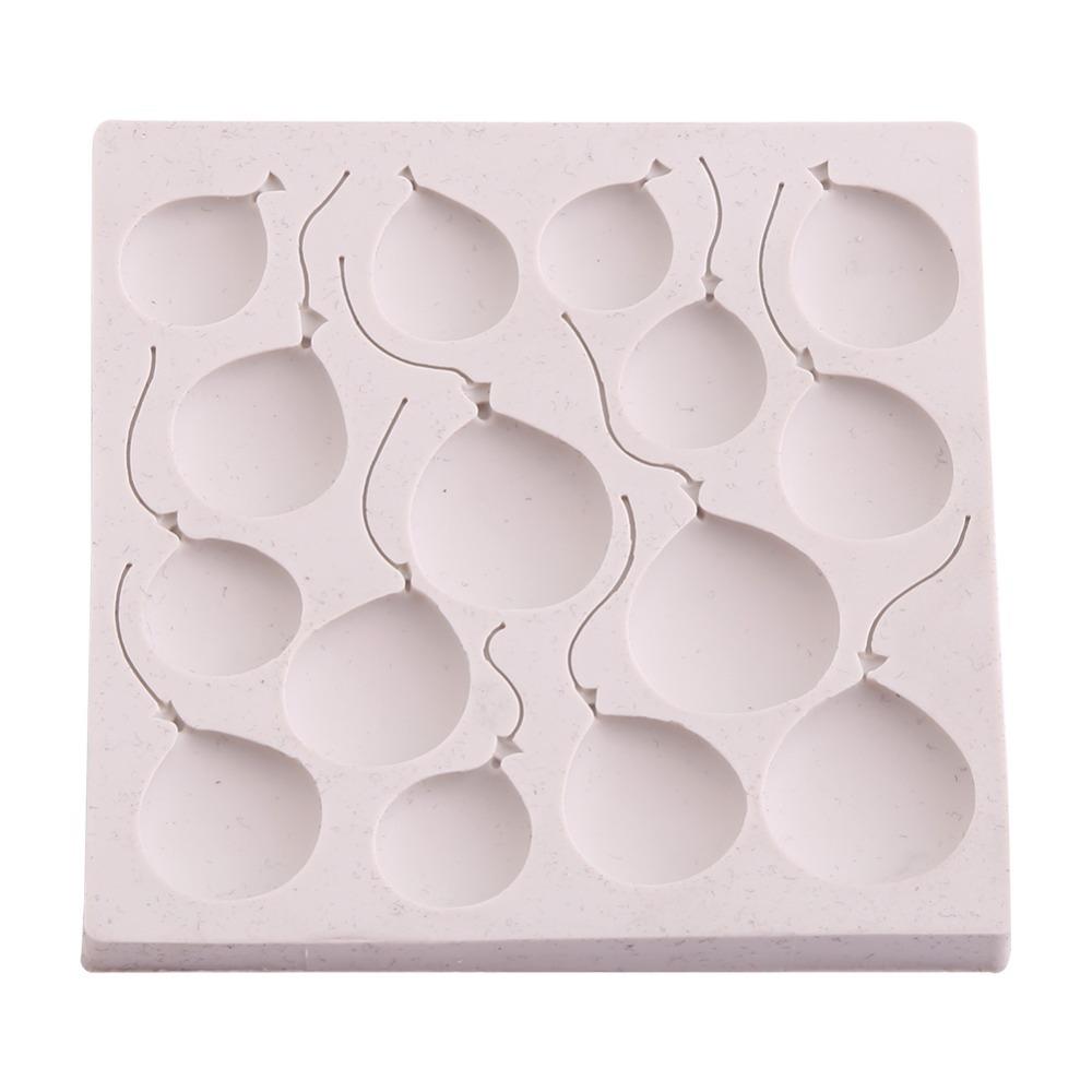 Air Balloon Fondant Cake Mold Pink Color Sugarcraft Mould Cute Silicone Baking Mold Party