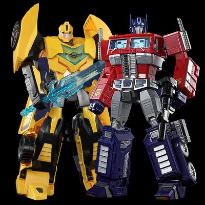 Новая игрушечная машинка-робот, меняющая форму, Бамблби, Оптимус, динозавр, Кинг-Конг, колонна с фигурками для детей и мальчиков