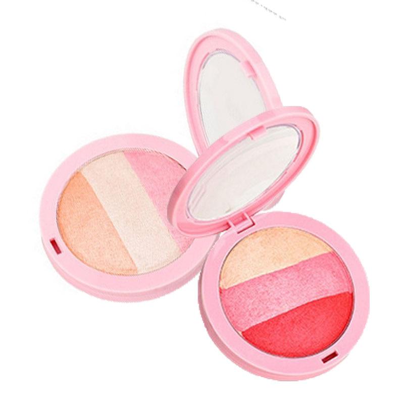 Blush Makeup Natural Baked Blusher Powder Palette Charming Cheek Makeup Face Blusher Cosmetic