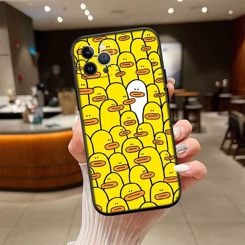 DUCK Cartoon Case for Samsung M55 M35 M15 A02 A05S A05 A06 A15 A12 A13 A10 A16 A20 A22 A24 A25 A30 A31 A32 A33 A35 A42 A50