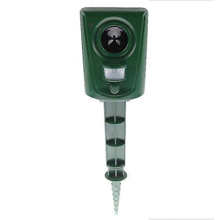 Repellent Ultrasonic Cat Scarers For Gardens Bird Deterrent Dog Animal Repeller Battery Operated Waterproof Adjustable Sensitivity Motion Activated