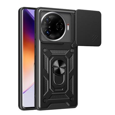 Роскошный откидной чехол для объектива камеры Tecno Camon 30 Pro 5G, противоударный бампер, устанавливаемый на автомобиль, магнитный чехол-подставка