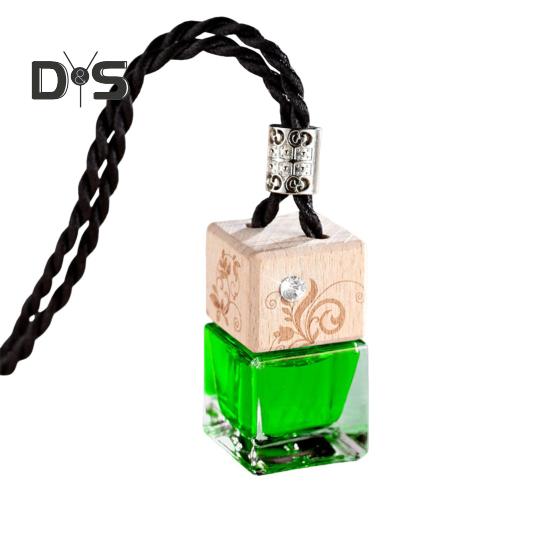 Автомобильный парфюмерный кулон, долговечный аромат, декоративное стекло, автомобильный парфюмерный декор для бодрящего вождения