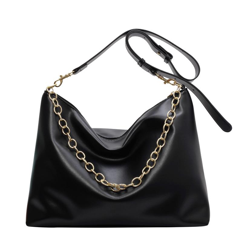 High Quality Women Chain Shoulder Bag Texture Soft PU Crossbody Bags Fashion Female Large Capacity Handbags Trends