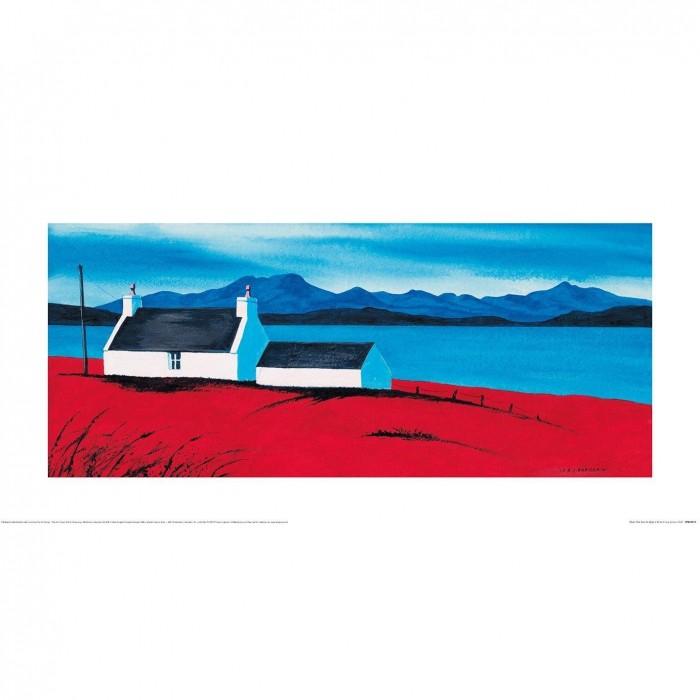 Энтони Барбер Через море в Скай I Печать