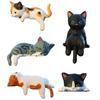 Car Accessories Figurines Car Accessories Car Dashboard Decoration Car Supplies Cat Display Decoration 5pcs