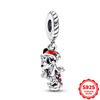 Charms Silver 925 Pendant Beads Fits 3mm Bracelet Bangle Necklace For Women Luxury DIY Jewelry Making Fine Gifts