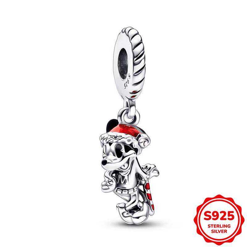 Charms Silver 925 Pendant Beads Fits 3mm Bracelet Bangle Necklace For Women Luxury DIY Jewelry Making Fine Gifts