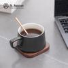 Наньшань г-н. Керамическая кружка для кофе в стиле дзен с подставкой