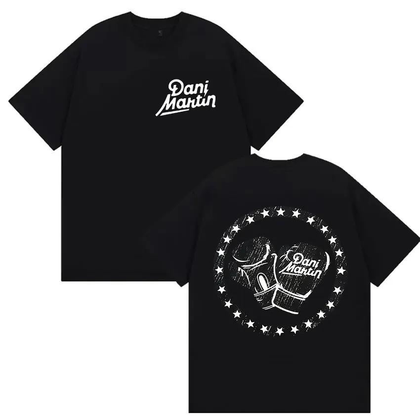 Dani Martin Rock Band 2026 Album Merch TShirt Unisexs Pop Music Fashion Apparel Hip Hop Short Fashion Women And Unisex Tshirts