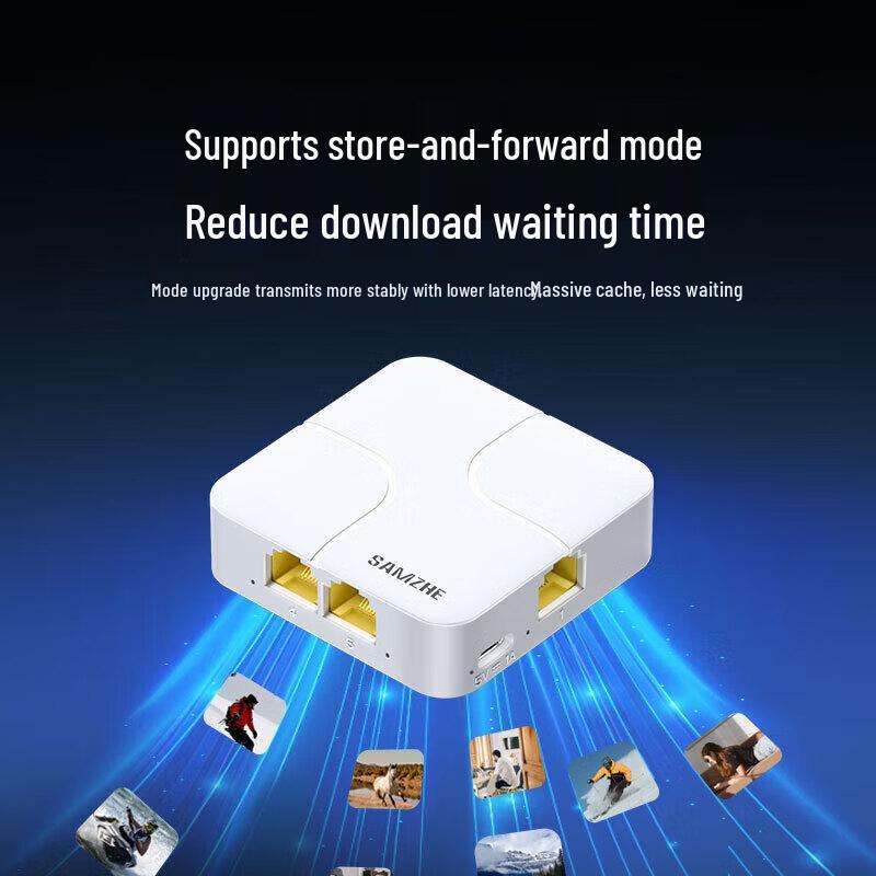 SAMZHE 5-Port Gigabit Ethernet Switch