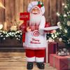 Home Decoration Xmas Tree Ornament Cute Christmas Supplies Santa Claus Doll  New Year's Supplies