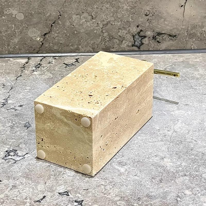 Creative Yellow Wind Tunnel Stone Lotion Bottles Bathroom Accessories Wash Basin Hand Soap Dispensers Press Soap Dispensers Home