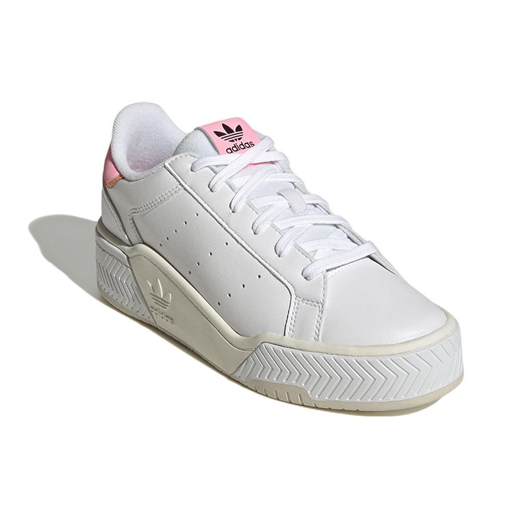 adidas Court Tourino Bold White Beam Розовые женские кроссовки Cloud-White Off-White GX1848