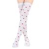 Свидания Любовь Чулки Любовный Принт Чулки Вечеринка Свиданий Чулки Выше Колена
