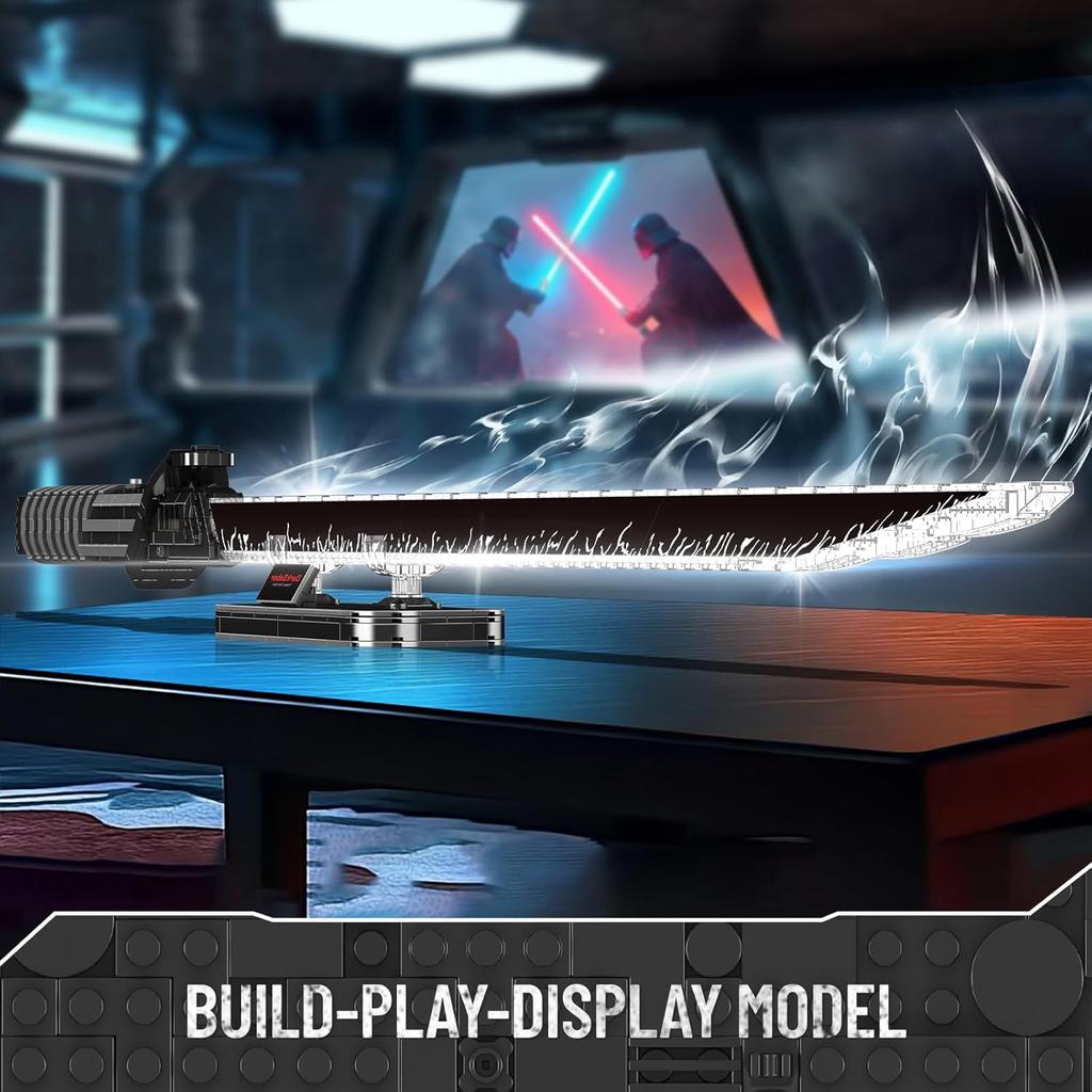 MOULD KING 10138 Star Plan Toys The Darksaber Building Block Assembly Lightsable Brick Set Educational Kids Christmas Gift