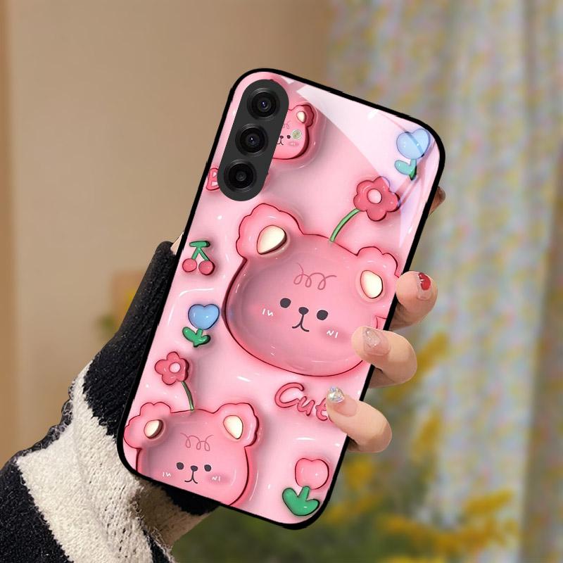 Роскошный Чехол Для Samsung S25FE Задняя Крышка Из Закаленного Стекла Для Samsung Galaxy S 25 S25 FE SM-S731B Защита Камеры Линзы Чехол