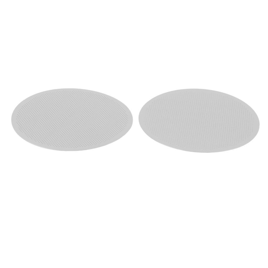 2шт кофейный фильтр-шайба 61мм 304 нержавеющая сталь многоразовый кофейный фильтр сетка пластина для портафильтра F