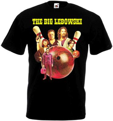 Футболка ЧЕРНАЯ THE BIG LEBOWSKI все размеры