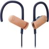Беспроводные наушники Audio Technica SonicSport, водонепроницаемые спортивные Bluetooth с пультом управления, микрофоном, розовое золото Ath Sport70bt Rgd, розовое золото