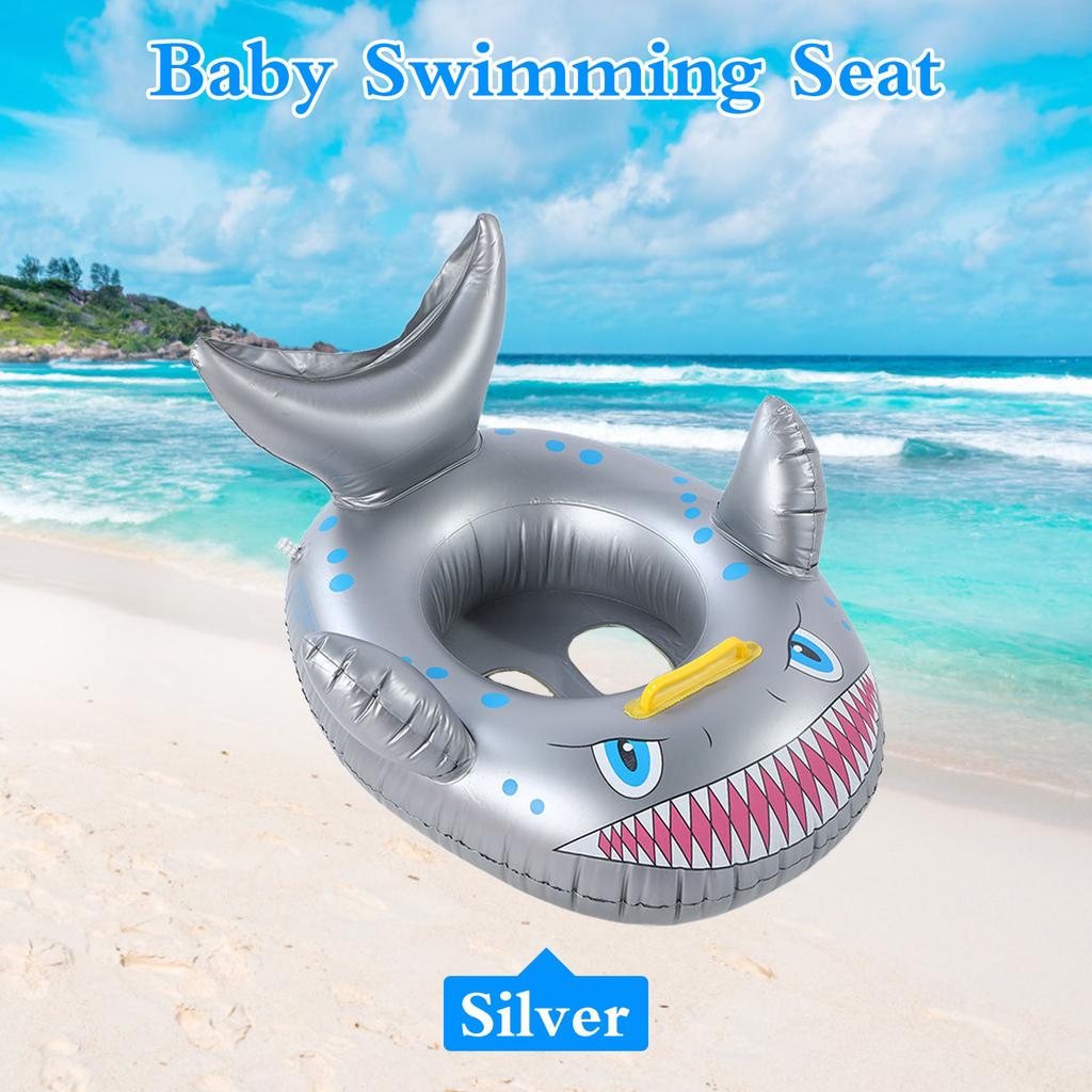 Детские кольца для бассейна, сиденье, милое надувное кольцо для плавания, сиденье для плавания, круг для плавания с двойной ручкой для детского бассейна для малышей