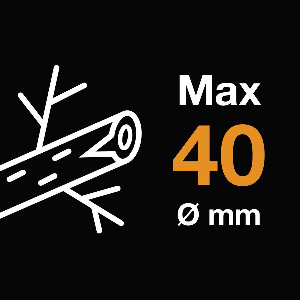 Fiskars Fingerloop P44 Manual Garden Pruner for Fresh Branches