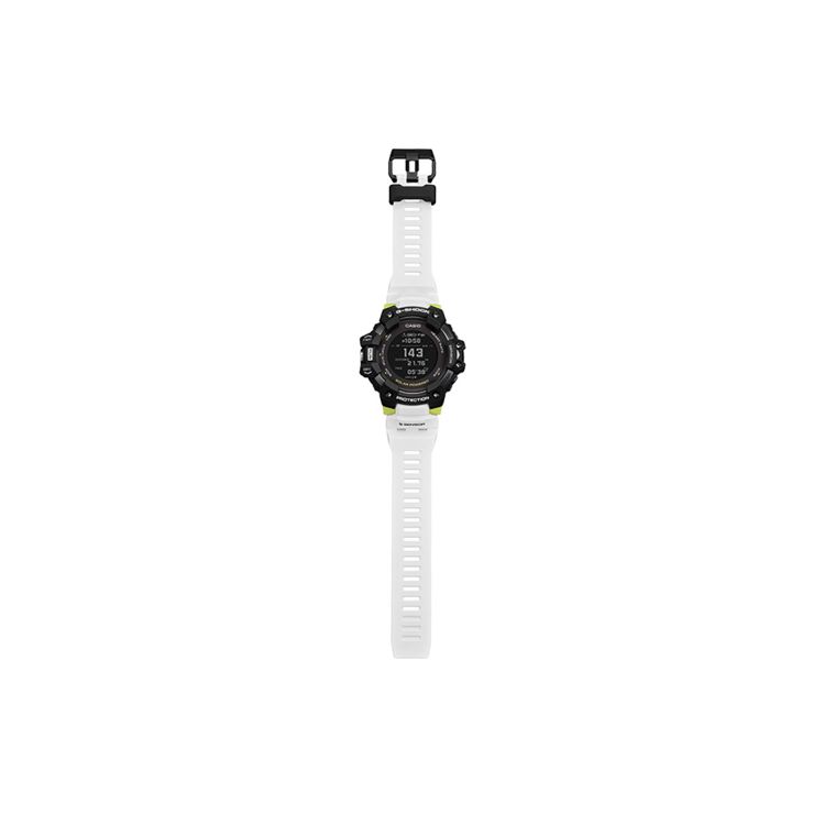 Casio Серия G-Squad G-Shock Модные часы Ударопрочные Водонепроницаемые Солнечный кварцевый механизм Ремешок из смолы Мужские часы Черные GBD-H1000-1A7JR