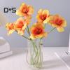 Букет из искусственных тюльпанов Реалистичные лепестки из искусственной кожи с эффектом увядания, гибкие стебли, не требующие ухода, поддельные тюльпаны для домашнего декора