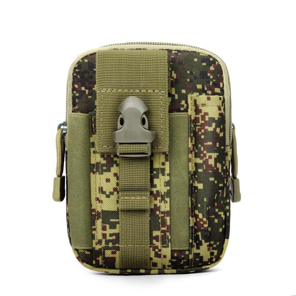 Molle Tactical Camouflage Sports Waist Bag for 6-7 Inch Phones