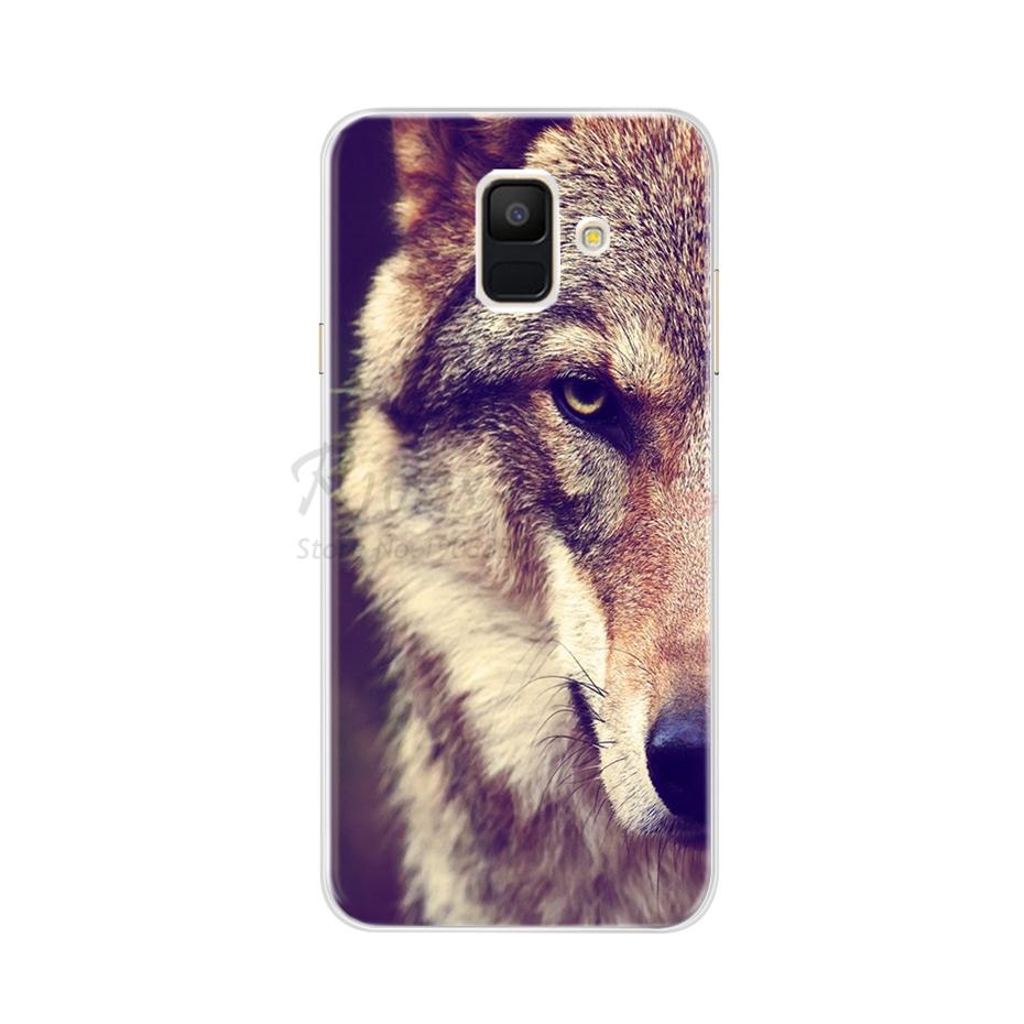 Для чехла Samsung A6 2018 Чехол A600F Мягкий Силикон ТПУ Задняя Крышка Чехол для Телефона Для Samsung Galaxy A6 Plus 2018 A605 A605F A 6 Чехол