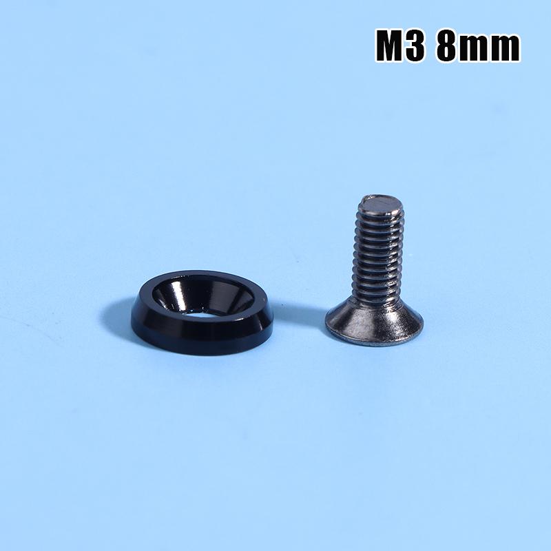1Pc M3 6#32 6Mm 8Mm Screw +1 Washers Computer Pc Case Beautification Screws For Motherboard Power Supply Graphics Card