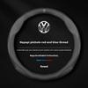 Volkswagen R Magotan Jeeta Passat Golf 5 GTI Beetle Tiguan Touareg Polo T-ROC T-Cross Автомобильная кожаная противоскользящая накладка на руль