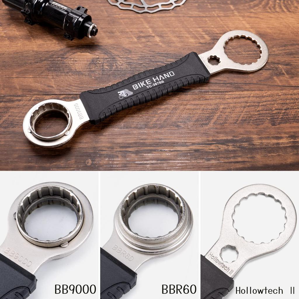 BIKE HAND Bicycle Tool Kit with Torque Shimano for Maintenance and Repair 21-Piece Wrench, Compatible, (YC-799A)