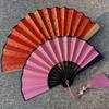 Mini Hanfu Fan Gilded Rice Paper Paper Fans Party Decor Ornaments Folding Fan  Children