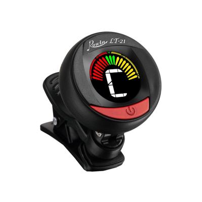 Rowin LT-21 Мини-Клип Цифровой Тюнер Двухцветная Подсветка ЖК-Клип на Тюнер для Гитары Бас Скрипка