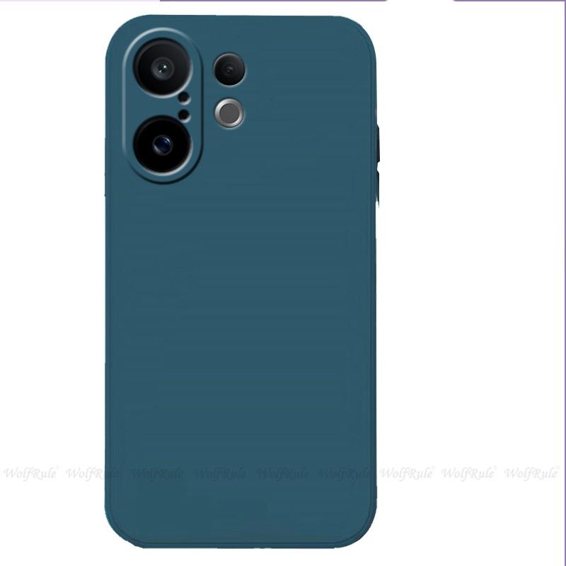 Для Чехол Vivo X200 FE Чехол Для Vivo X200 FE Capas Силиконовый Противоударный Бампер Броня Задний ТПУ Мягкий Для Чехол Vivo X200 FE Fundas