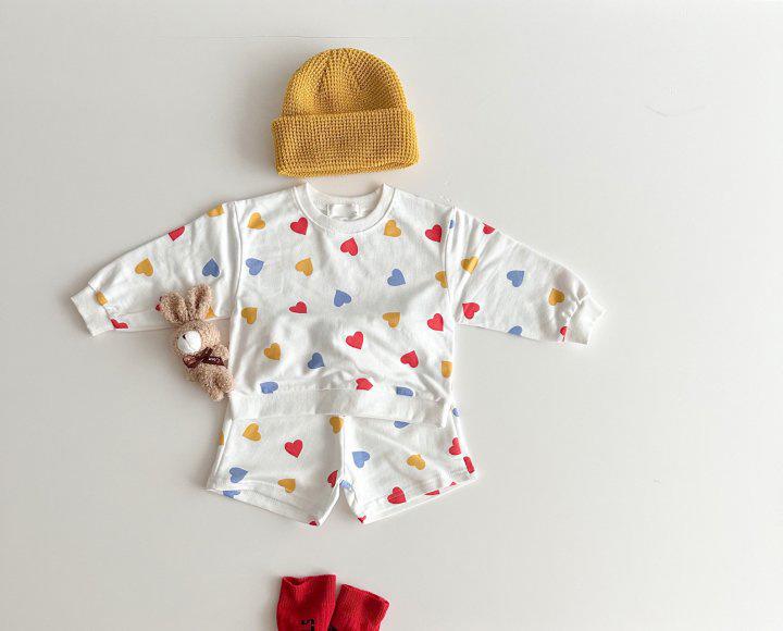 Корейский детский повседневный костюм-двойка с длинным рукавом - Осень 2023