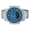 Casio Analog Digital Combination Stainless Steel Blue Dial Quartz AMW-880D-2A1V Men's Watch