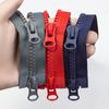 Resin Zipper Open-End Single/Double Sliders Zippers Two-Way Jacket Coat Long Zip Diy Bag Garment Sewing Accessories
