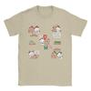 Vintage T Shirt DuDu Bear and BuBu Panda Merry Christmas Pack! Cotton T-Shirts  Hipster Tshirt for Men Summer Short Sleeve Tees