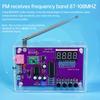 HU-017A/HU-017B RDA5807S Радиокомплект FM87-108MHz V4.0/V5.0 Фиолетовый Электронный DIY Комплект с Корпусом Зарядка DC 3-5V