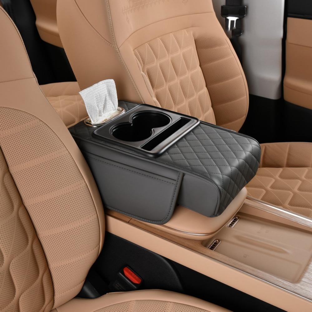 Side Storage Pockets Car Console Console Pillow Large Capacity Auto Armrest Cover Trucks