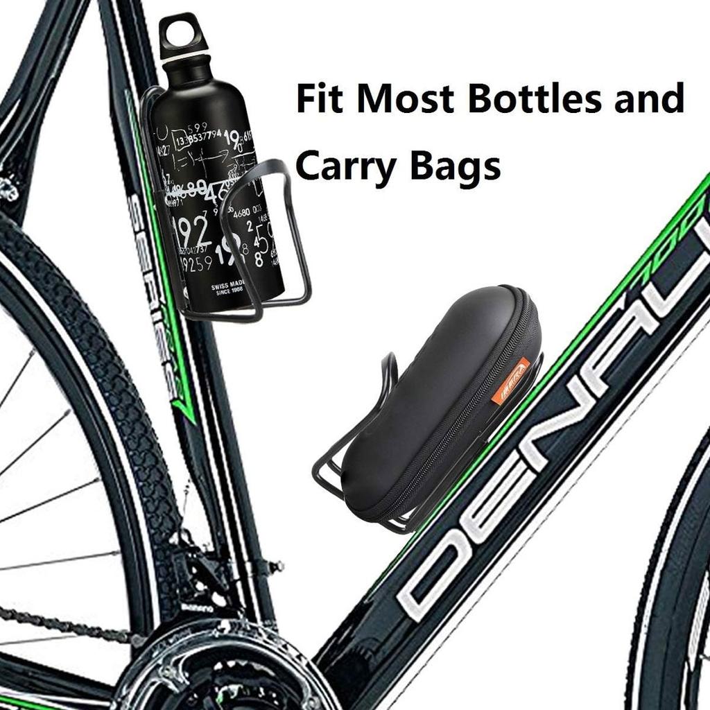 Держатель для бутылки с водой для горного велосипеда, из алюминиевого сплава, клетка для фляги для напитков, велосипедный многоцелевой кронштейн, велосипедное оборудование, 2 шт.