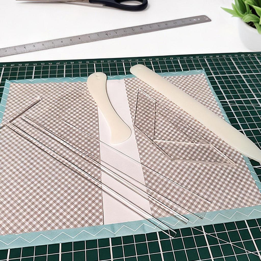 Bookbinding Kit Punching Guide with Thread Stitching Tool Book Binding Starter for Journals