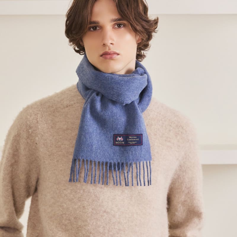 ABRAHAM MOON Шарф из мериносовой шерсти 25 см - ВВС
