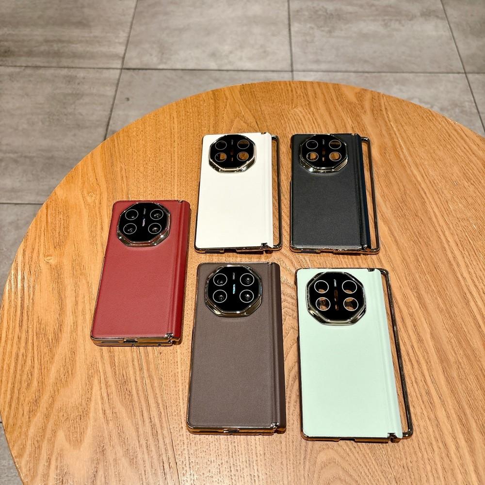 Чехол для OPPO Find N5 Роскошная кожа PU Skin MagSafe беспроводная зарядка Защитная задняя крышка Чехол для OPPO Find N3 N5 Корпус