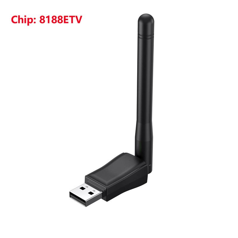 Мини 150 Мбит/с USB WiFi адаптер 2.4 ГГц беспроводная сетевая карта с антенной 2dbi 802.11 B /g/n USB 2.0 WiFi приемник LAN Dongle