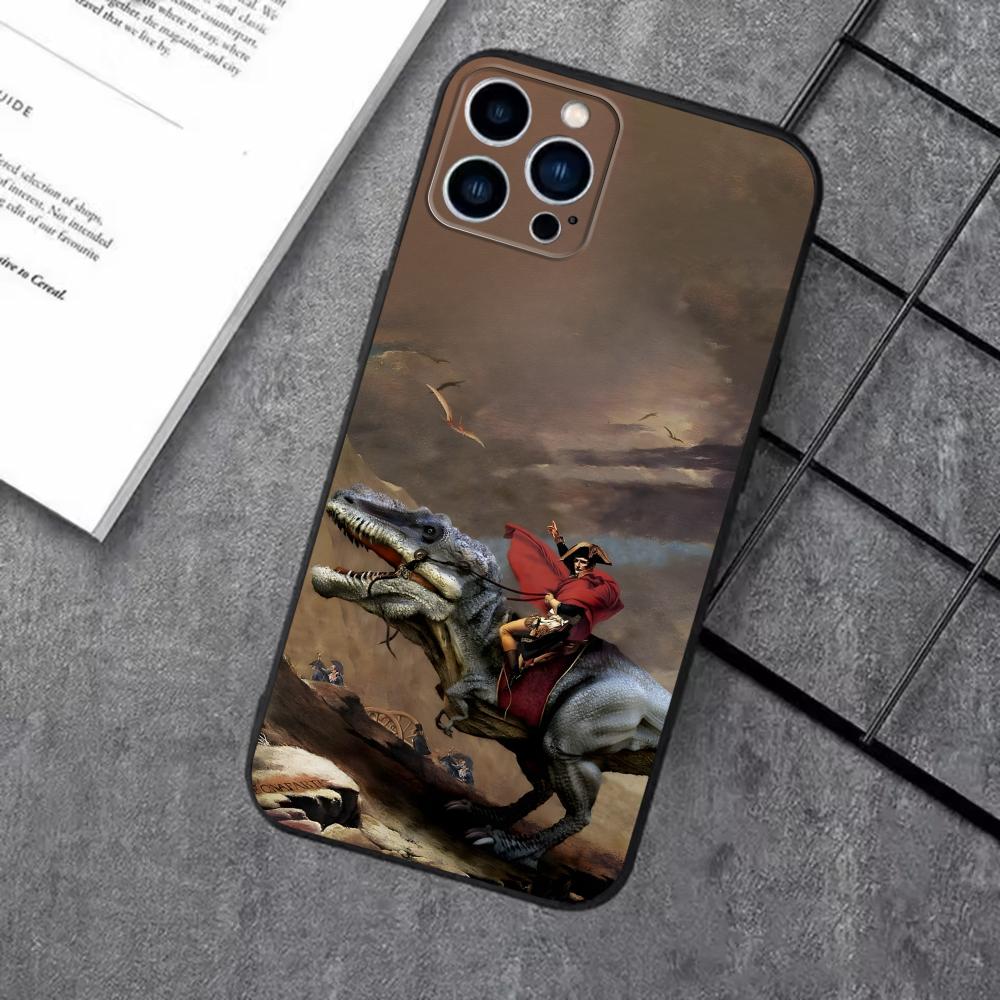 Renaissance Art Paintings Phone Case For iPhone17 16 16e 15 14 13 12 11 Plus Mini Pro Max Soft black Shockproof Cover