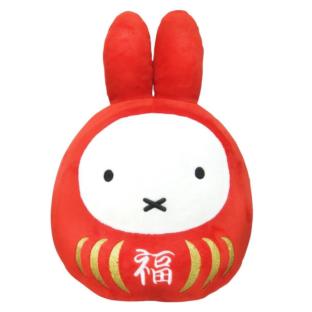 Dick Bruna Miffy Lucky Daruma Plush Toy S Height 20cm 609574 Approx.